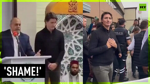 Trudeau booed at Toronto mosque over Israel-Hamas conflict