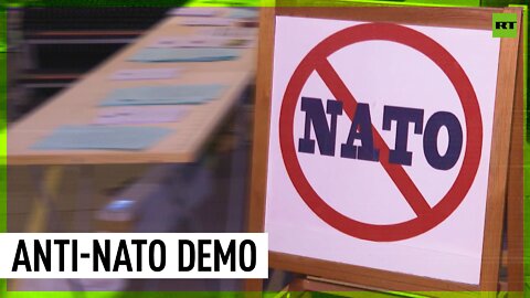 Dozens protest in Vienna ‘against NATO's expansion'
