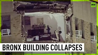 NYC apartment building partially collapses
