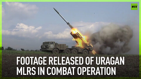 Footage released of Uragan MLRS in combat operation