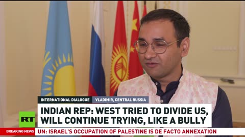 West tried to divide Russia and India – Indian rep at International Dialogue