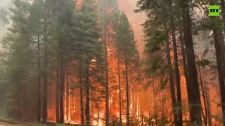 Northern California’s Park Fire reawakens