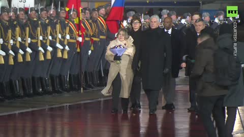Cuban president arrives in Moscow for official visit