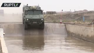 Clear Sky contest | Russian troops hold training session in China’s Xinjiang