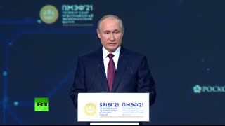 Like many other countries, we feel the risks in this area, says President Putin on climate change