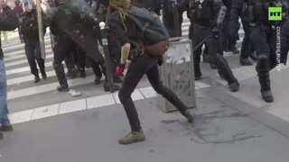 Paris streets on fire amid May Day chaos