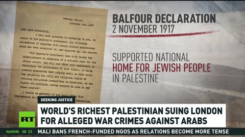 ‘Britain left Palestine in 1948 with no plan’ – Palestinian billionaire to RT