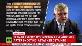 Slovak PM taken to hospital after assassination attempt, awaits surgery