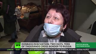 'We Just Want to Live' | Tens of Thousands Evacuate to Russia