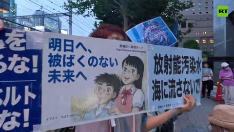 Tokyo residents decry govt plans to release Fukushima plant water into ocean