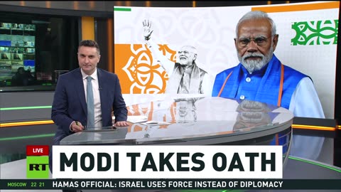Modi takes oath as India’s PM for third time