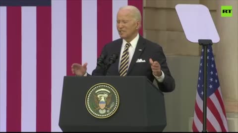 Russia can end this tomorrow by withdrawing from Ukraine and ceasing attacks on Russia – Biden