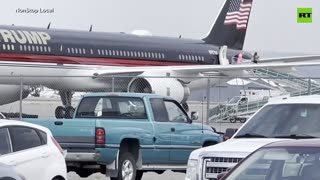 Trump’s Boeing 757 plane makes emergency landing