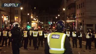 UK Euro 2020 semifinal victory celebrations become tense near London’s Leicester Square