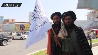 Taliban Flag Planted All Over Herat, Including the Governor's Office