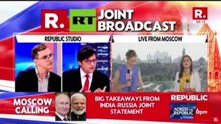 Day 2 of Modi’s Russia visit | RT-Republic TV joint special coverage