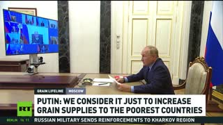 We consider it just to increase grain supply to the poorest countries - Putin