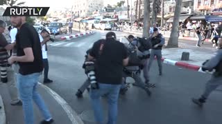 Protest decrying 'insults' against Prophet Muhammad gets violent in East Jerusalem