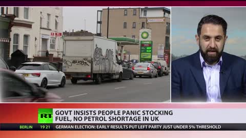 UK govt blames panic buyers for fuel shortage crisis