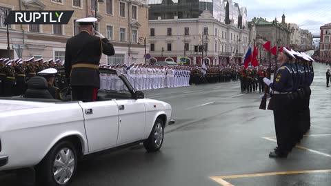 Russia's Vladivostok celebrates 76th anniversary of Victory Day