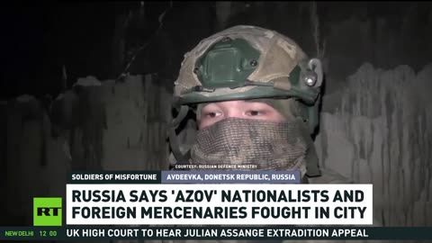 ‘Azov’ nationalists, foreign mercs fought in Avdeevka – Russia