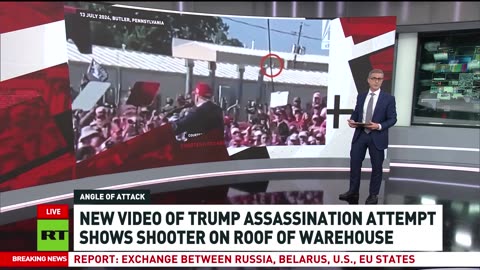 New footage of attempt on Trump’s life shows shooter on the roof of warehouse