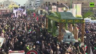 Mass funeral held in Tehran for victims of Iran-Iraq War