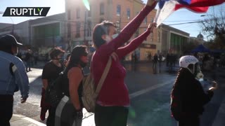 Valparaiso unrest | Protesters clash with police as Chilean President Pinera delivers annual speech