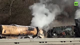 Not your usual fender bender | Truck RAMS into US military convoy in Germany