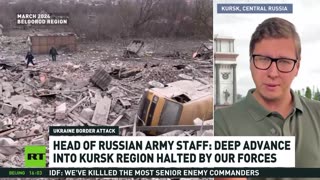 Deep advance of Ukrainian troops into Kursk region halted by our forces – Head of Russian Army Staff