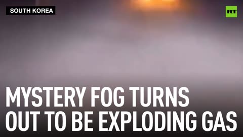 Mystery fog turns out to be exploding gas