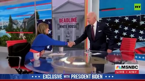 Biden wanders away from interview live on air