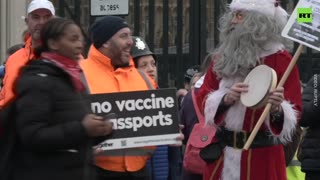 BoJo’s new pandemic restrictions, COVID passport plan makes Santa angry!