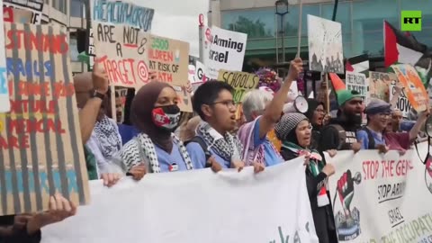 Pro-Palestinian rally held in London