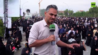 Shocking deaths | Iranians pay respects to officials killed in helicopter crash