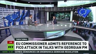 EU Commissioner admits referring to Fico attack in talks with Georgian PM