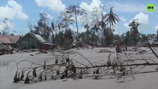 Ash disrupts search and rescue ops following Mount Semeru’s deadly eruption