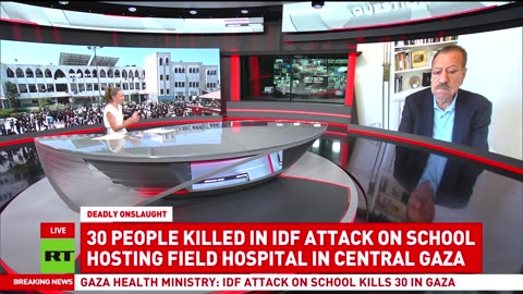 IDF strikes school hosting field hospital in central Gaza