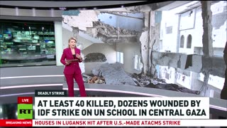 IDF targets UN school in Gaza without any warning