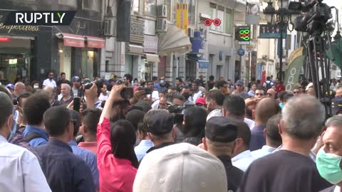 Hundreds gather in Tunisian capital of Tunis to decry police brutality