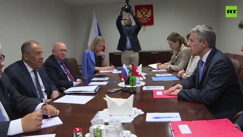 Lavrov holds talks with Swiss Foreign Minister