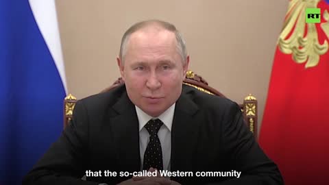 Putin calls the West an 'Empire of Lies' following imposed sanctions