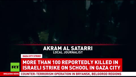 IDF strikes Gaza school used as shelter, over 100 reported killed