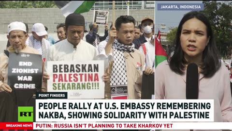 Indonesians commemorate Nakba, condemning Israel’s operation in Rafah