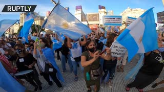 Buenos Aires protesters decry COVID restrictions
