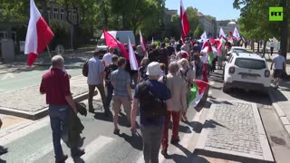 Warsaw sees protest against military support for Ukraine