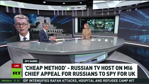 'Cheap method' - Maria Butina on MI6 chief's call on Russians to spy for UK
