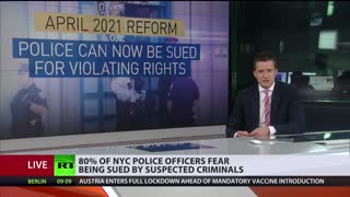 NYC cops REGRET career choice amid fears of being sued