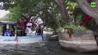 Aqua Via Crucis in Nicaragua