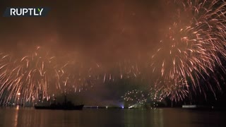 Light and fireworks show held in Sevastopol to mark Russia Day